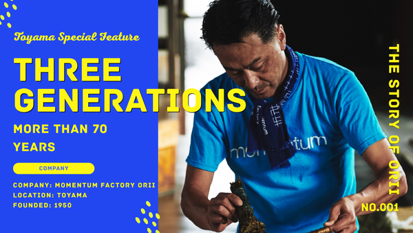 Momentum Factory Orii | 70 Years of Japanese Metal Coloring