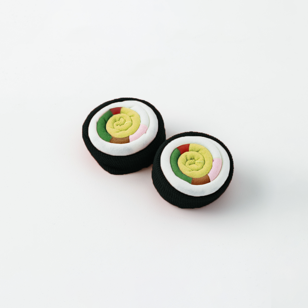Sushi Socks – Maki Roll | One Size Fits All (22–27 cm) | Novelty Gift Socks