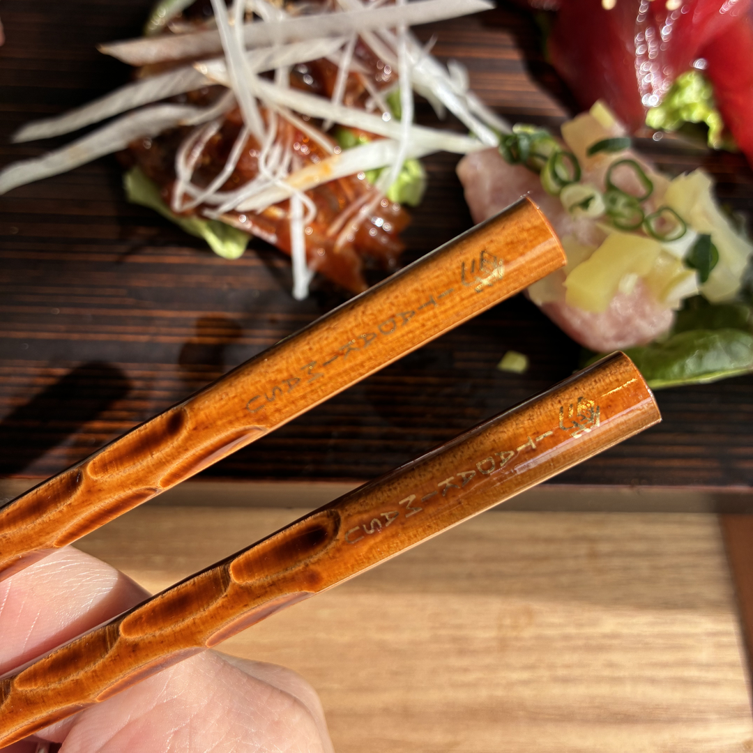 Itadakimasu Chopsticks_camel 【Amesankoh】