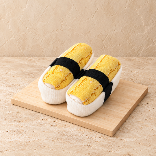 Sushi Socks – Tamagoyaki (Egg) Design | One Size Fits All