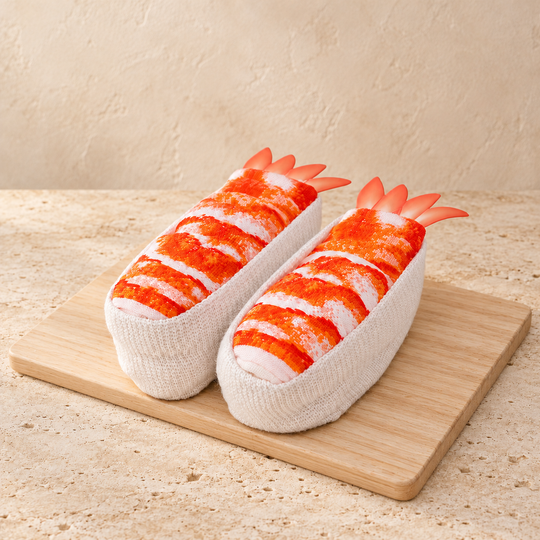 Sushi Socks – Shrimp Nigiri (One Size)