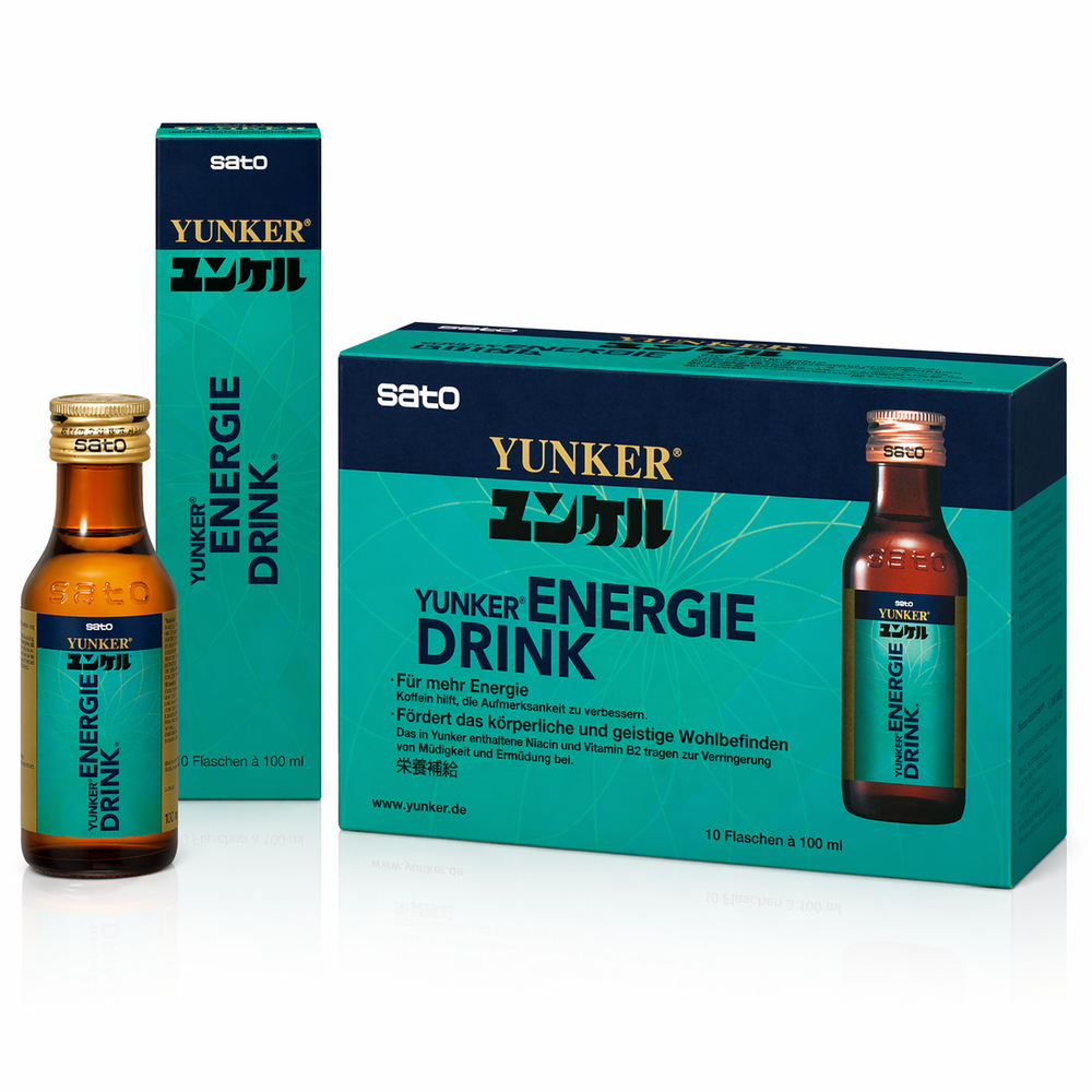 Yunker Energie Drink 100ml 10er Pack【SATO】