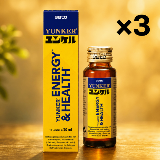 Yunker Energy & Health 30ml 3er -Pack【SATO】