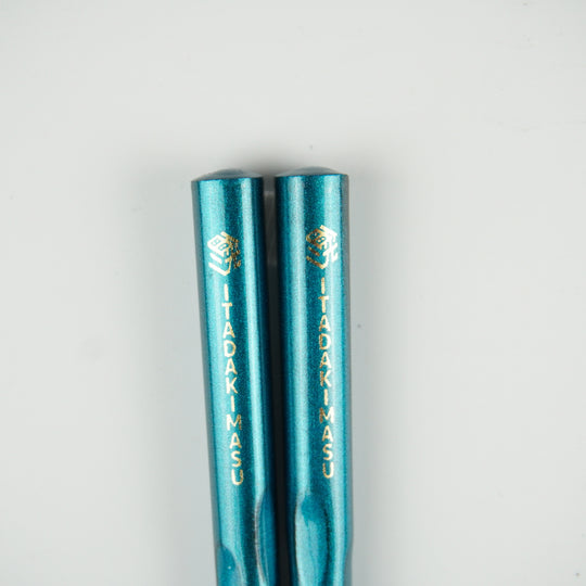 Itadakimasu Chopsticks_blue 【Amesankoh】
